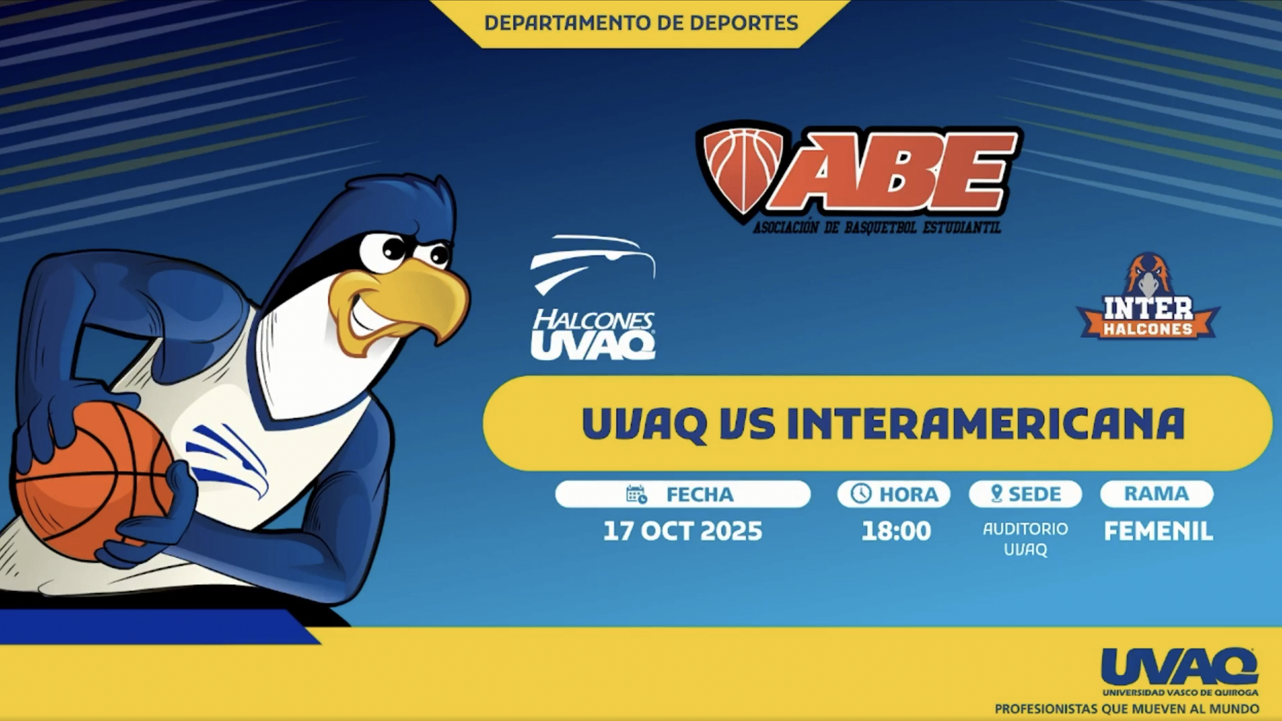 Halconas caen 60-63 ante la Interamericana en la Liga ABE